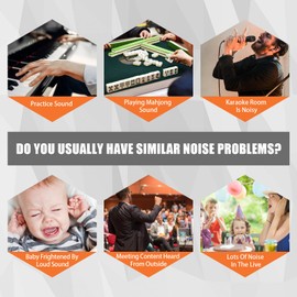 DYMACHINE Sound Proof Foam Panels for Walls, 8 Pack Acoustic Panels, Soundproof Wall Panels, 48"x32"x0.4" Self-Adhesive Art Sound Dampening Soundboard (Gold Earth)