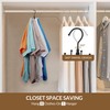 ZEDODIER Space Saving Hangers for Clothes,Rotatable Sturdy Shirt Hangers with