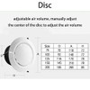 Vogueing Tool Circular Air Vent Grille Covers Ventilation Cover ABS