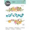 Sizzix Thinlits Die Set-Woodland Borders, Silver