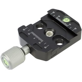 Leftfoto Quick Release Clamp for Arca Swiss Clamp Style Tripod Ball Head Universal Quick Change Seat Monopod Head Tripod Quick Release Plate
