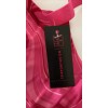NOBO NO BOUNDARIES BONDED VOOP FUCHSIA BRALETTE V-NECK STRETCH KNIT