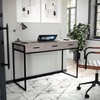 Martha Stewart Ollie Home Office Desk with 3 Drawers in