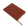 Operitacx 2025 Mini Pocket Calendar Soft PU Leather Cover Small