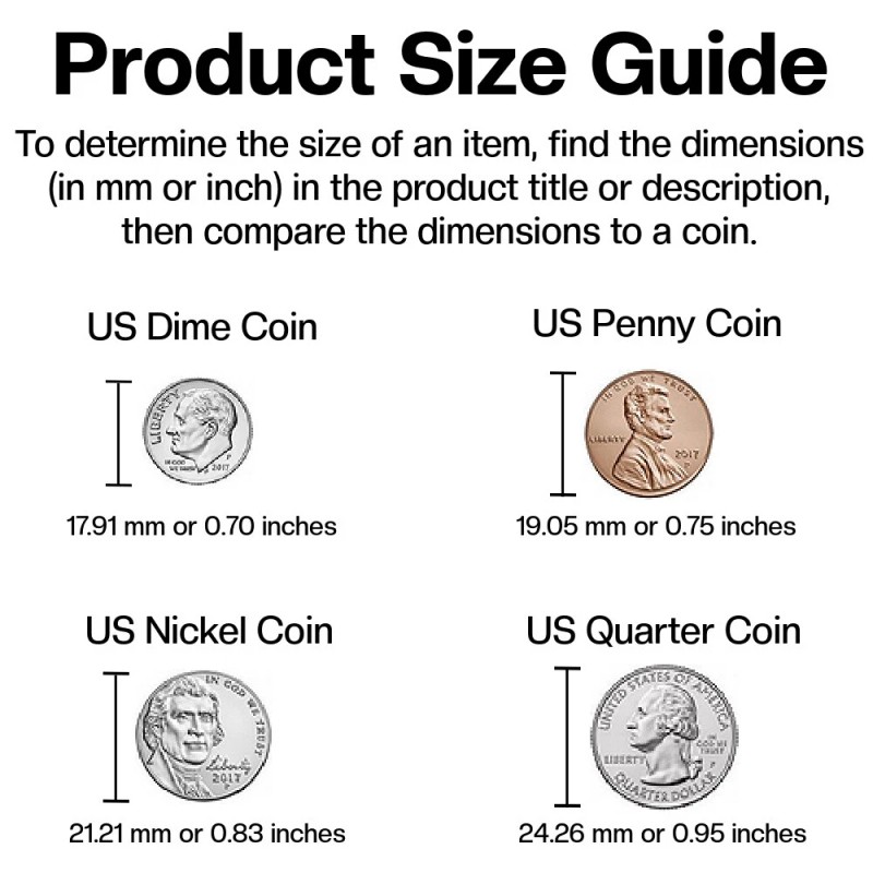 Unbranded 14K White Gold Small Satin Number 6 Charm