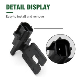 Hoypeyfiy 05149265AB Ambient Air Temperature Sensor with Connector Pigtail Harness, Replacement for Chrysler Dodge Ram Jeep Modles, Replaces 56042395 05149025AA