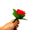 Folding Appearing Rose Flower Magic Tricks Magician Gimmick Illusion Stage