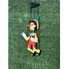 Wooden Pinocchio with Rope 25 cm Handmade in Indonesia