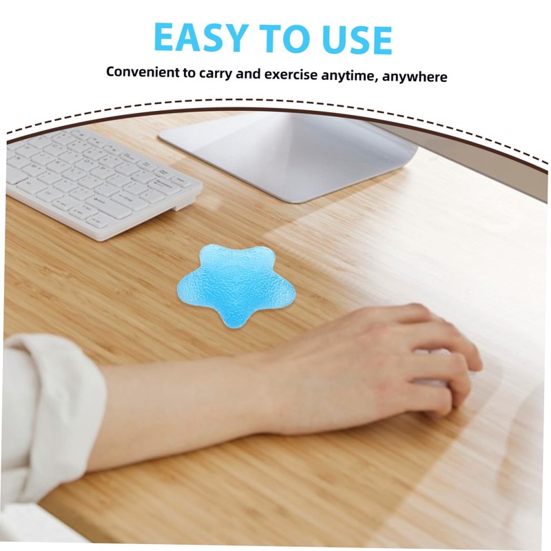 Totority Portable Hand Grip Exerciser Squeeze Ball for Hand Therapy