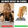EPESTOEC Premium Silicone Dog Food Mat,Dog Bowl mat, Pet Food