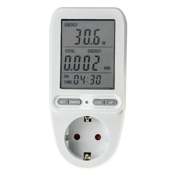 Energy Cost Meter, Consumption Meter for Socket - with Display