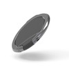Elecom P-STRSLBK Smartphone Ring, Holding Ring, Ultra Thin Design That
