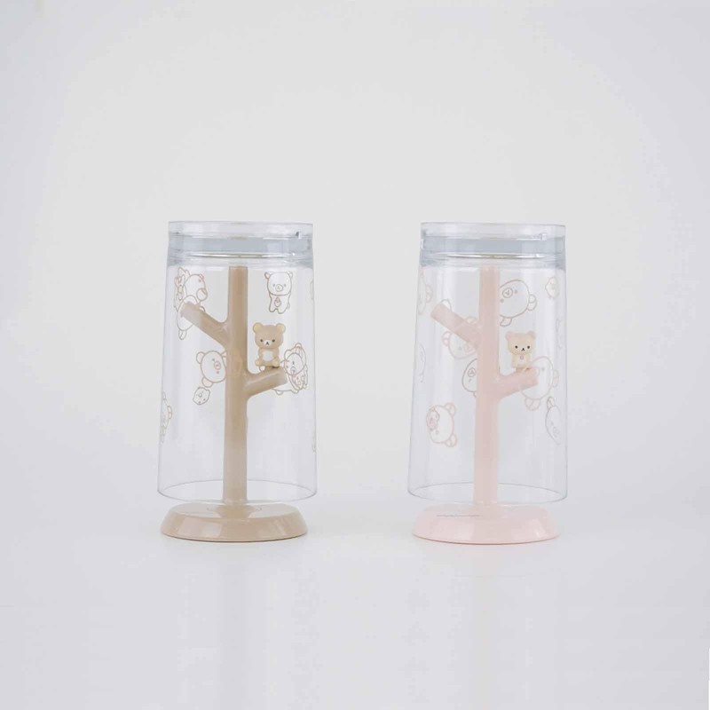 Hassey Top-in Gargle Cup & Stand Rilakkuma SX-3417