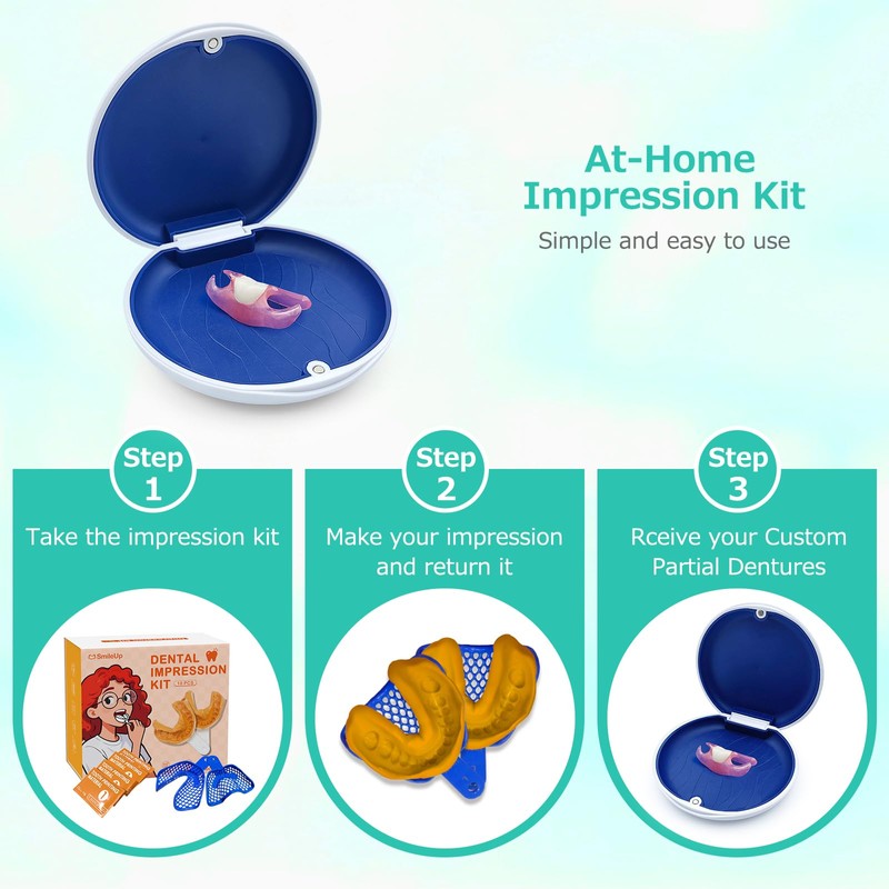 Custom Partial Dentures for Missing Teeth, Removable Dentures for Teeth,