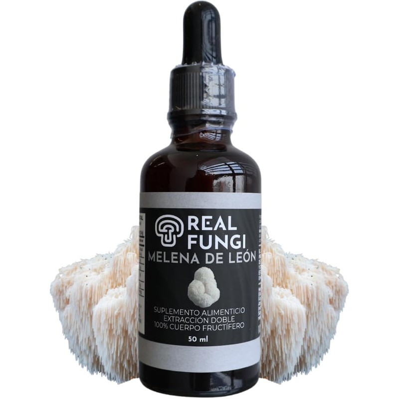 Hongo Melena de Leon 100 Puro - Real Fungi Melena