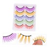 Baluue 3sets False Lash Set Thick Volume Lightweight Eyelash Extensions