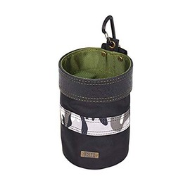 Kiyo Round Sakura Waist Bag, GEA1699MG, Green; Body: Depth 4.7 inches (12 cm), Main Unit: Height 7.1 inches (18 cm), Main Unit: Width 4.7 inches (12 cm)