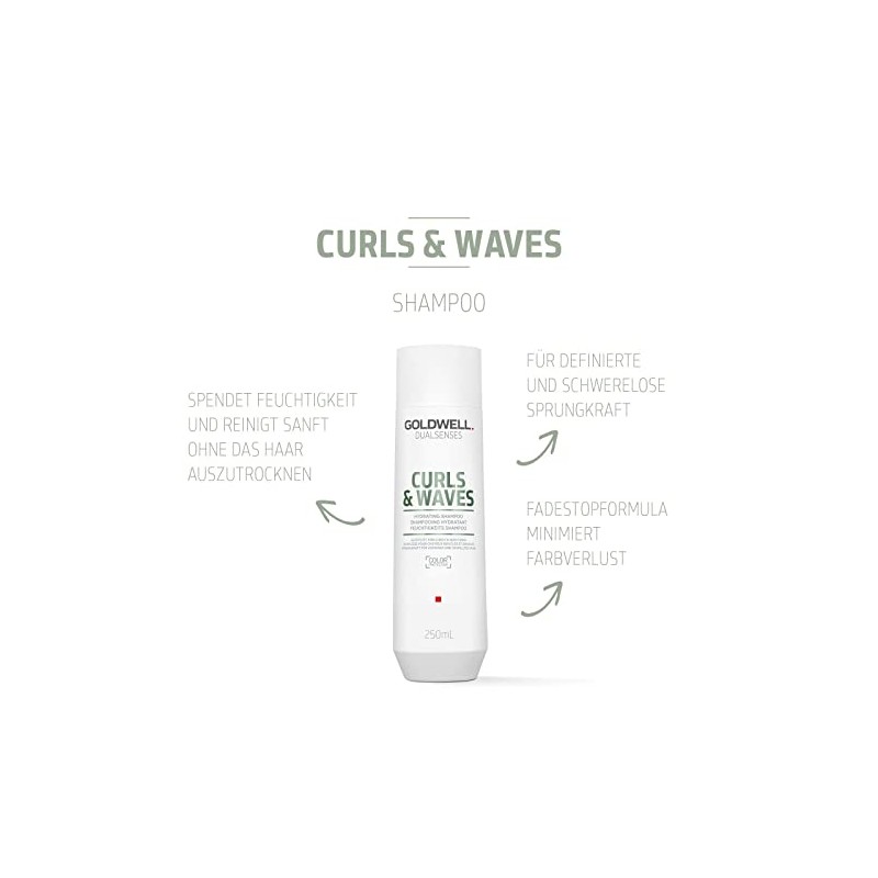 Goldwell Dualsenses Curls & Waves Moisturising Shampoo for Curly and