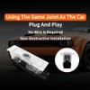 2 PCS Non-Fading LED Door Logo Lights Projector Compatible for