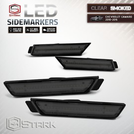 Front & Rear Side Markers - 2010-2015 Camaro - Smoke