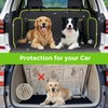 SUV Cargo Liner for Dogs, Upgraded Scratch-proof Leather 15.79" Heightened