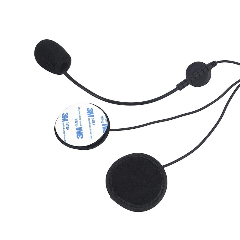 Pdflie Helmet Kit Earpiece Motorcycle Close Full Half Face Headset