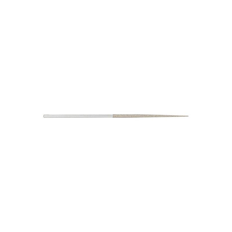 Pferd DF4162140D126 Diamond Needle File Round 140mm, Silver, 140 mm