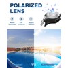 ZIONOR Swim Goggles, G1 Polarized Swimming Goggles Anti-Fog for Adult