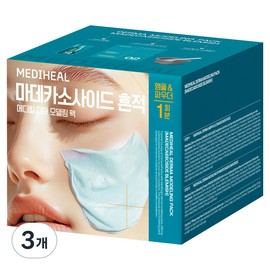 Mediheal Madecassoside Blemish Derma Modeling Pack, 3 packs / 메디힐 마데카소사이드 흔적 더마 모델링 팩, 3개