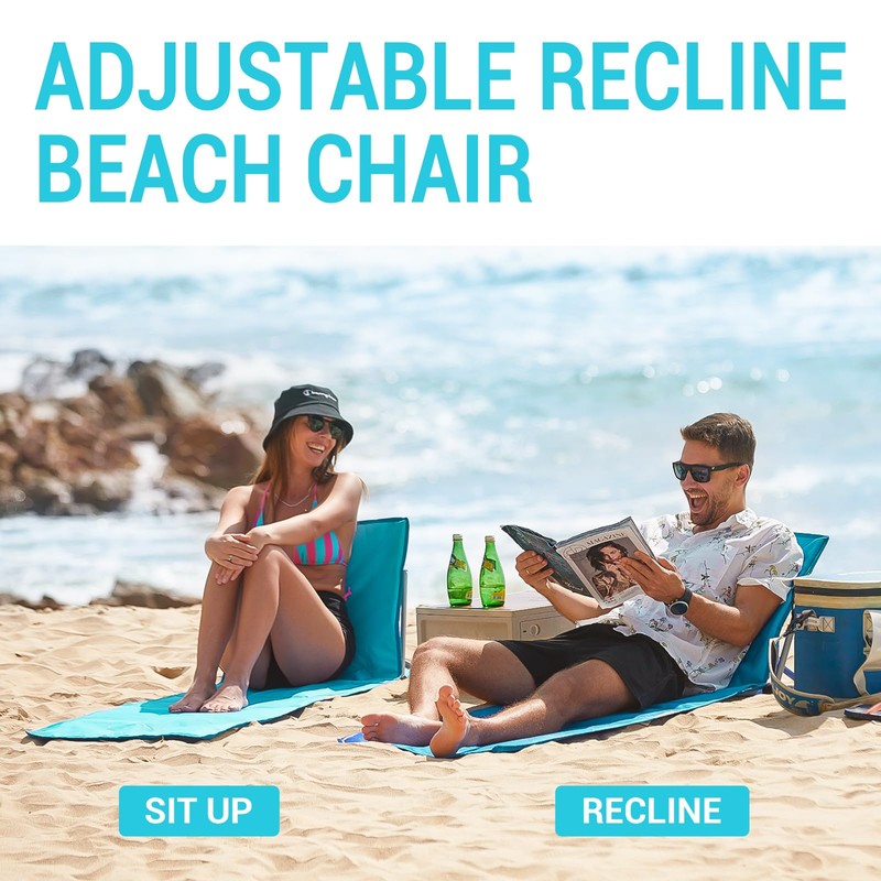 #WEJOY Beach Mat Lounge Chair for Adults Portable Lightweight Lounge