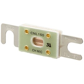 Mersen CNL GMG Forklift Truck Fuse, 80VAC/DC, 2.5kA AC/DC, 150 Ampere, 57/64" Diameter x 3-3/16" Length