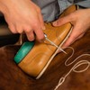 BOHUIZ 3 Pcs Scratch Awl Tool with Wooden Handle Leather