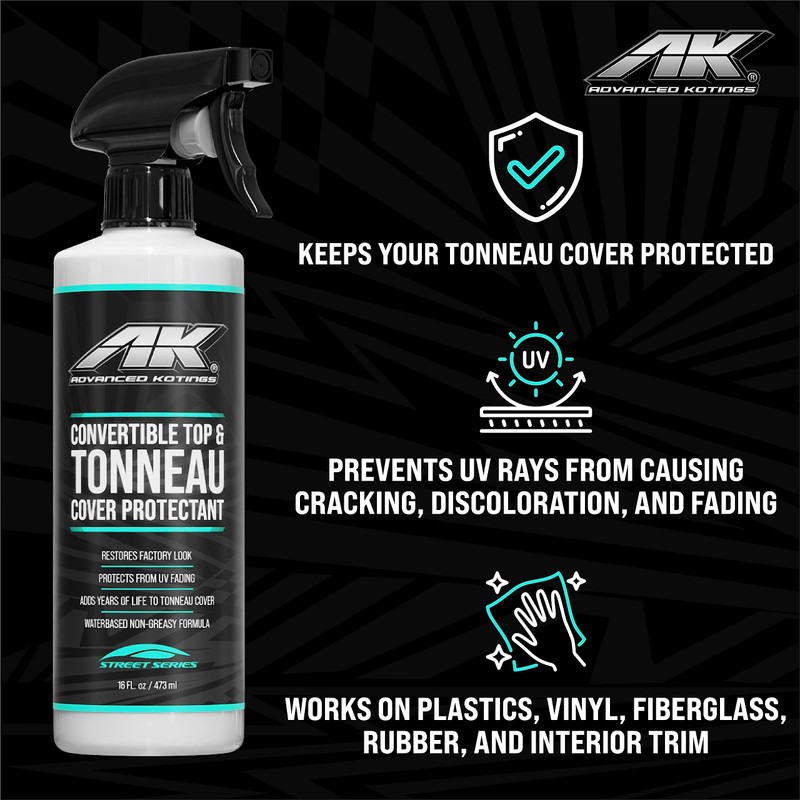 Advanced Kotings Tonneau Cover & Convertible Top & Protectant Spray