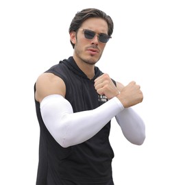 Karsaer G0112 Arm Cover, UV Protection, Unisex, Summer, UV Protection, Arm Sleeve, Arm Cover, For Running, Bicycling, Sports, Outdoors, UV Protection, Golf, Walking, Climbing, Breathable, Cool, Sun