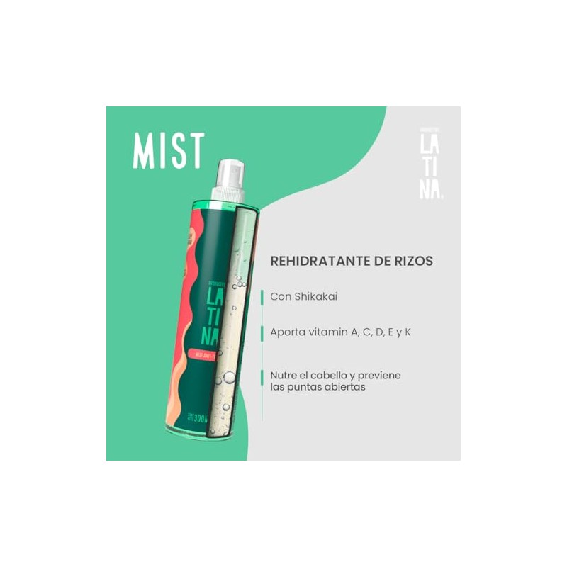 LATINA Mist Anti Frizz Cabello Aceite para Cabello - Complementar