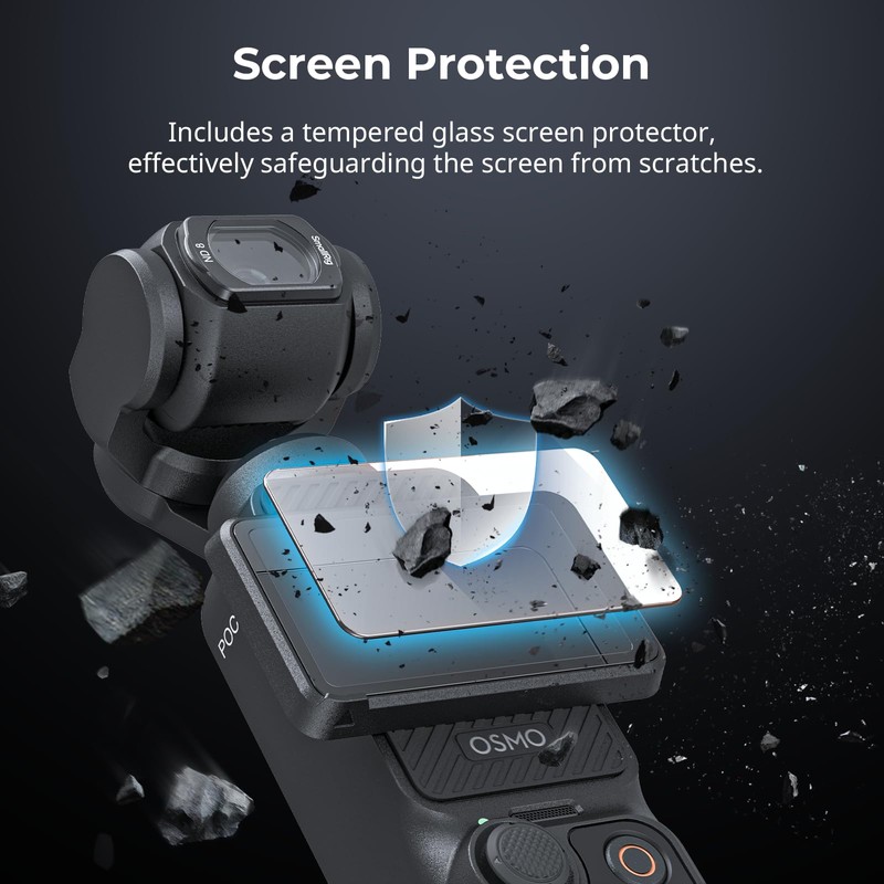 SMALLRIG Magnetic Filters Set for DJI Osmo Pocket 3, Black