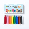 Kurepits Crayons Drawing Set Educational for Babies Non-Staining Hands Break-Resistant