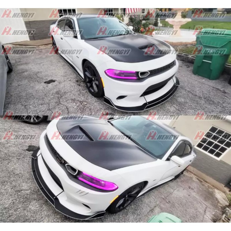 MTD Fits 15-22 Dodge Charger SRT V2 Style Front Bumper