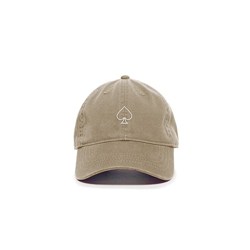 Tech Design Spade Baseball Cap Embroidered Cotton Adjustable Dad Hat