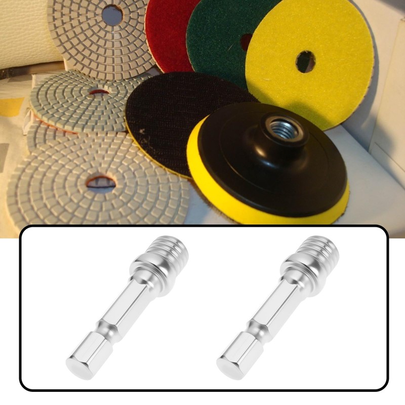 SG Store 3 x Hexagonal Drill Adapter M10 Adapter 1/4