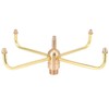 Water Fountain Nozzle,G1/2 Female Thread G3/4 Male Thread,4 Arm Rotate
