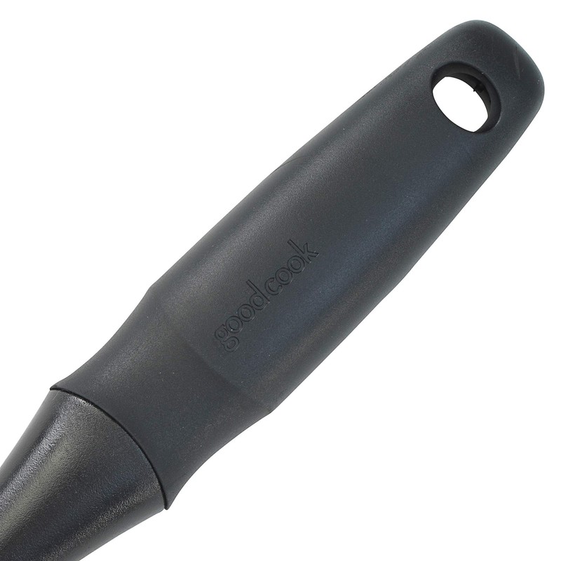 GoodCook Touch Heat-Safe Serving and Cooking Nylon Ladle, Black