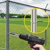 ZZBUY Twist Ties Tool 9 Gauge High-Tensile Drill Chuck Fence