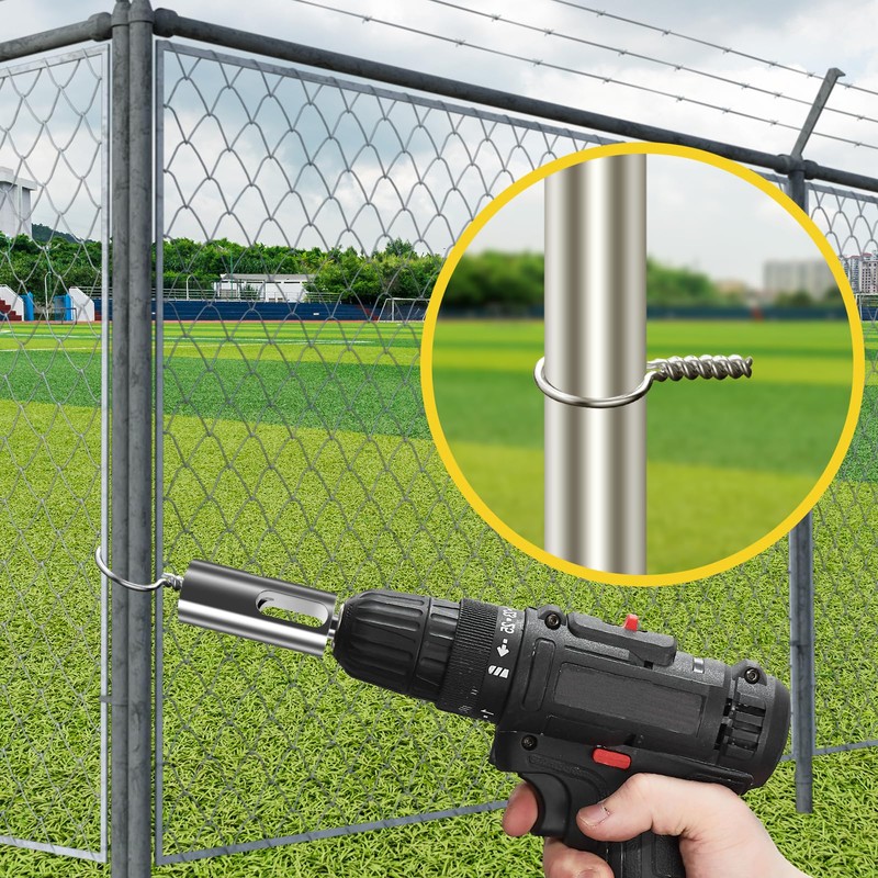 ZZBUY Twist Ties Tool 9 Gauge High-Tensile Drill Chuck Fence