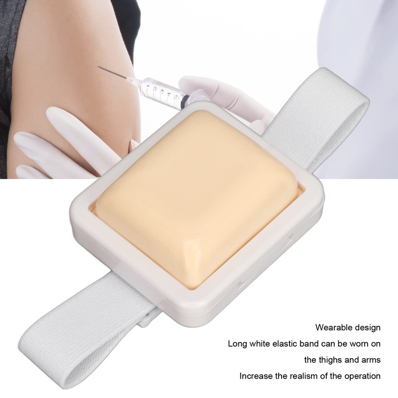 Injection Pad, Injection Training Pad, Consists Of Skin Layer, Muscle