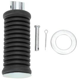 FVRITO Footpegs Foot Rest Pedal for 196cc 6.5HP Baja Heat Warrior Massimo Hensim TrailMaster MB165 MB200 Tomberlin Firehawk Falcon 200 Mini Bike Motorcycle Motorsports 2 Pack