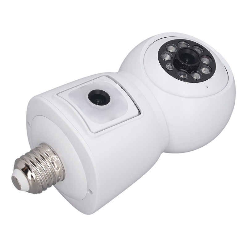 Dual Lens Security Camera 360 Degree Panoramic WiFi Indoor Surveillance