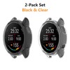 HOMTERN 2-Pack Cases Compatible with GARMIN Forerunner 165/165 Music Case,Flexible