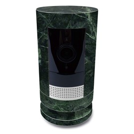 MightySkins Skin for Ring Stick Up Cam Battery - Green Marble | Protective, Durable, and Unique Vinyl Decal wrap Cover | Easy to Apply, Remove, and Change Styles | Made in The USA