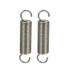 sourcing map Extended Tension Spring Wire Diameter 0.047", OD 0.39",